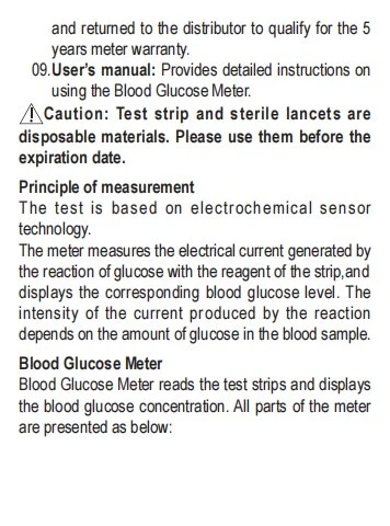 Glucose Test Machine-BGM-102-03