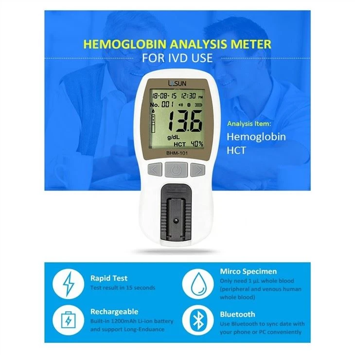 Automatic Digital Hemoglobin Monitor