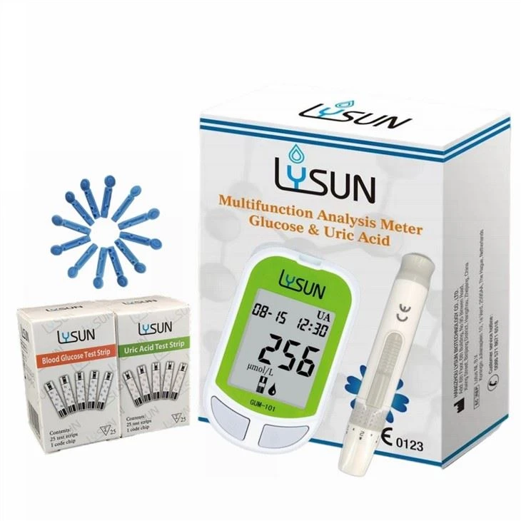 Multifunction Monitoring System Glucose Uric Acid Analyzer