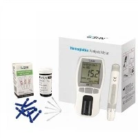 Stribedi Prawf Hemoglobin Mesurydd HB Defnydd Cartref