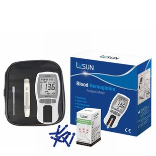 Mesurydd Dadansoddwr Hemoglobin Lysun Ar gyfer Prawf Hemoglobin Gofal Cartref Ysbyty