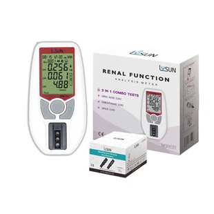 Lysun RFM-101 Mesurydd Dadansoddi Swyddogaeth Arennol ar gyfer Asid Wrig(UA)/Creatinin(CR)/Wrea(UR)